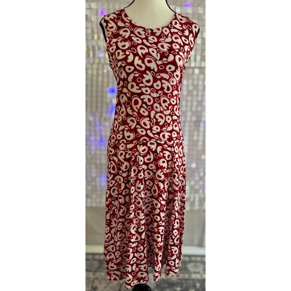 Vintage Family of California Sleeveless Midi dress. Size S.